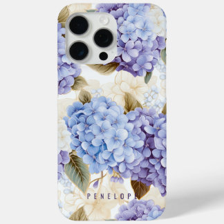 Lila Blue Hydrangea personalisiert iPhone Gehäuse Case-Mate iPhone Hülle