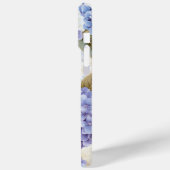 Lila Blue Hydrangea personalisiert iPhone Gehäuse Case-Mate iPhone Hülle (Rückseite / Links)