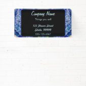 Lila Blue Hydrangeas Bouquets Banner (InSitu)