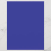 Lila Blue Hydrangeas Bouquets Flyer (Hinten)