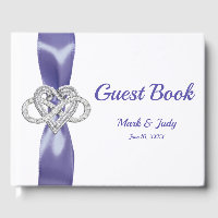 Lila Blue Infinity Heart Wedbook