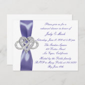 Lila Blue Infinity Probe Abendessen (Vorne/Hinten)