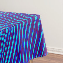 Lila & Blue Lines - Psychedelic, Trippy Stripes