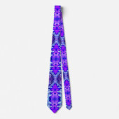 Lila/Blue Neck Tie Krawatte (Vorderseite)