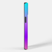 Lila Blue Ombre Case-Mate iPhone Hülle (Rückseite / Rechts)