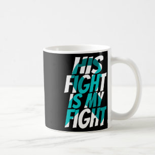 Lila Blue Ribbon-Shirt für ihn Mental Health Awa Kaffeetasse