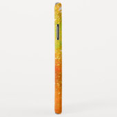 Lila BLUE-SCHALTFLÄCHEN IN GOLDGELBE Case-Mate iPhone Hülle (Hinten/Rechts)