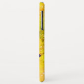 Lila BLUE-SCHALTFLÄCHEN IN GOLDGELBE Case-Mate iPhone Hülle (Hinten/Links)