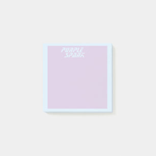 Lila Blue Small Business Post-it Klebezettel