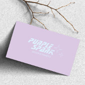 Lila Blue Small Business Visitenkarte