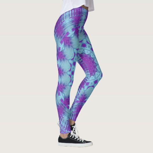 Lila Blue WC Design Leggings (Rechts)