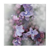 Lila Blühen Fliese (Vorderseite)