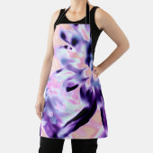 Lila blühende Blume - All-over-Print-Schürze Schürze (InSitu)