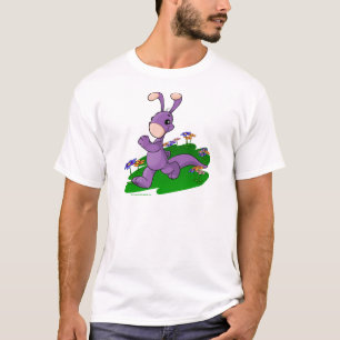 Lila Blumaroo, das durch Roo Insel marschiert T-Shirt
