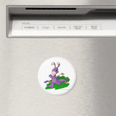 Lila Blumaroo-Marsch durch Roosinsel Magnet (In Situ (Geschirrspüler))