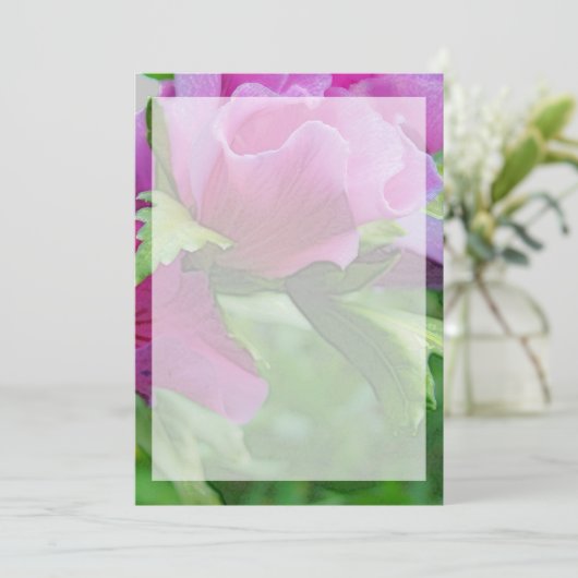 Lila Blume (Stehend Vorderseite)