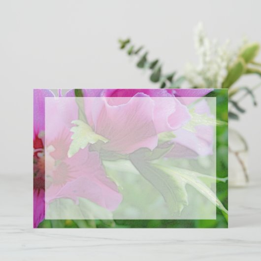 Lila Blume (Stehend Vorderseite)