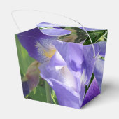 Lila Blume "Abnehmen" Geschenkschachtel (Rückseite)