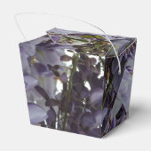 Lila Blume "Abnehmen" Geschenkschachtel (Rückseite)