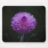 Lila Blume Art Mouse Pad Mousepad (Vorne)