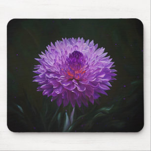 Lila Blume Art Mouse Pad Mousepad