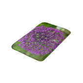 Lila Blume Badematte (Schrägansicht)