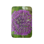 Lila Blume Badematte (Vorderseite Vertikal)