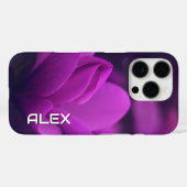 Lila Blume bei sanftem Licht Case-Mate iPhone Hülle (Rückseite (Horizontal))