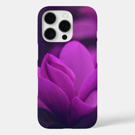 Lila Blume bei sanftem Licht Case-Mate iPhone Hülle (Rückseite)