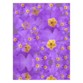 Lila Blume blüht Tableteklote Tischdecke