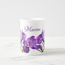 Lila Blume boho trendy