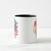 LILA BLUME BUNCH TASSE (Zentrum)