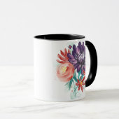 LILA BLUME BUNCH TASSE (VorderseiteRechts)