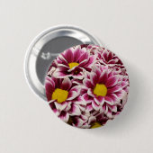 Lila Blume Button (Vorne & Hinten)