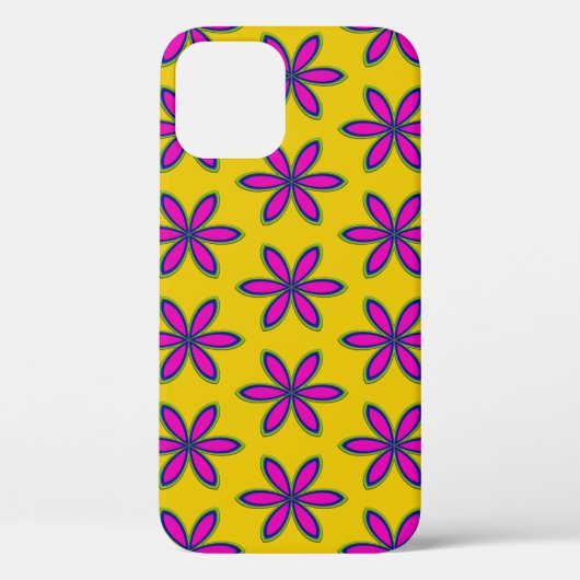 Lila Blume Case-Mate iPhone Hülle (Rückseite)
