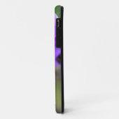 Lila Blume Case-Mate iPhone Hülle (Hinten/Links)