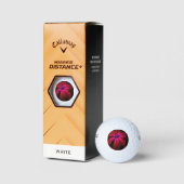 Lila Blume cwb gbcnm Golfball (Verpackungen)