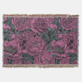 Lila Blume Decke (Vorderseite)