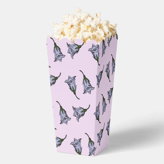 Lila Blume der Häreller in Rosa Geschenkschachtel (Geplatzt)