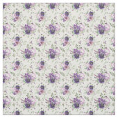 Lila Blume des Blumenwassers Stoff (Muster)