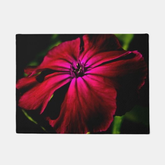 Lila Blume dmcnm Fußmatte (Vorderseite)