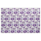 Lila Blume Doodle Fabric Stoff (Fat Quarter (45,7 x 55,9 cm))