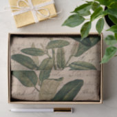 Lila Blume Ephemera Seidenpapier (Geschenk)