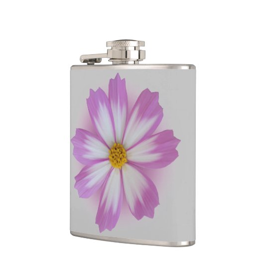 Lila Blume Flachmann (Links)