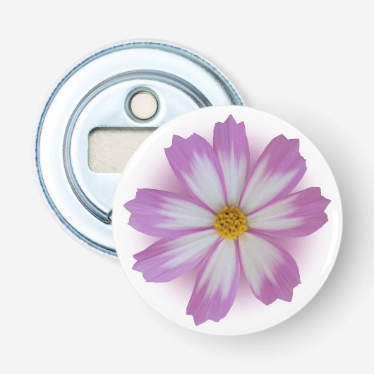 Lila Blume Flaschenöffner (Vorderseite)