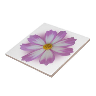 Lila Blume Fliese