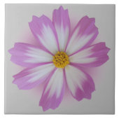Lila Blume Fliese (Vorderseite)