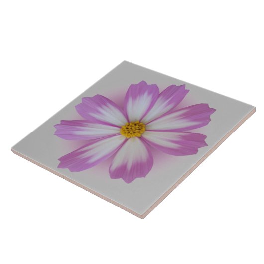 Lila Blume Fliese (Seite)