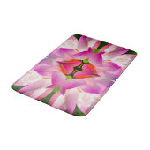 LILA BLUME - Fraktal Art - Badematte (Schrägansicht)