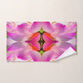 LILA BLUME - Fraktal Art - Badhandtuch Set (Handtuch)